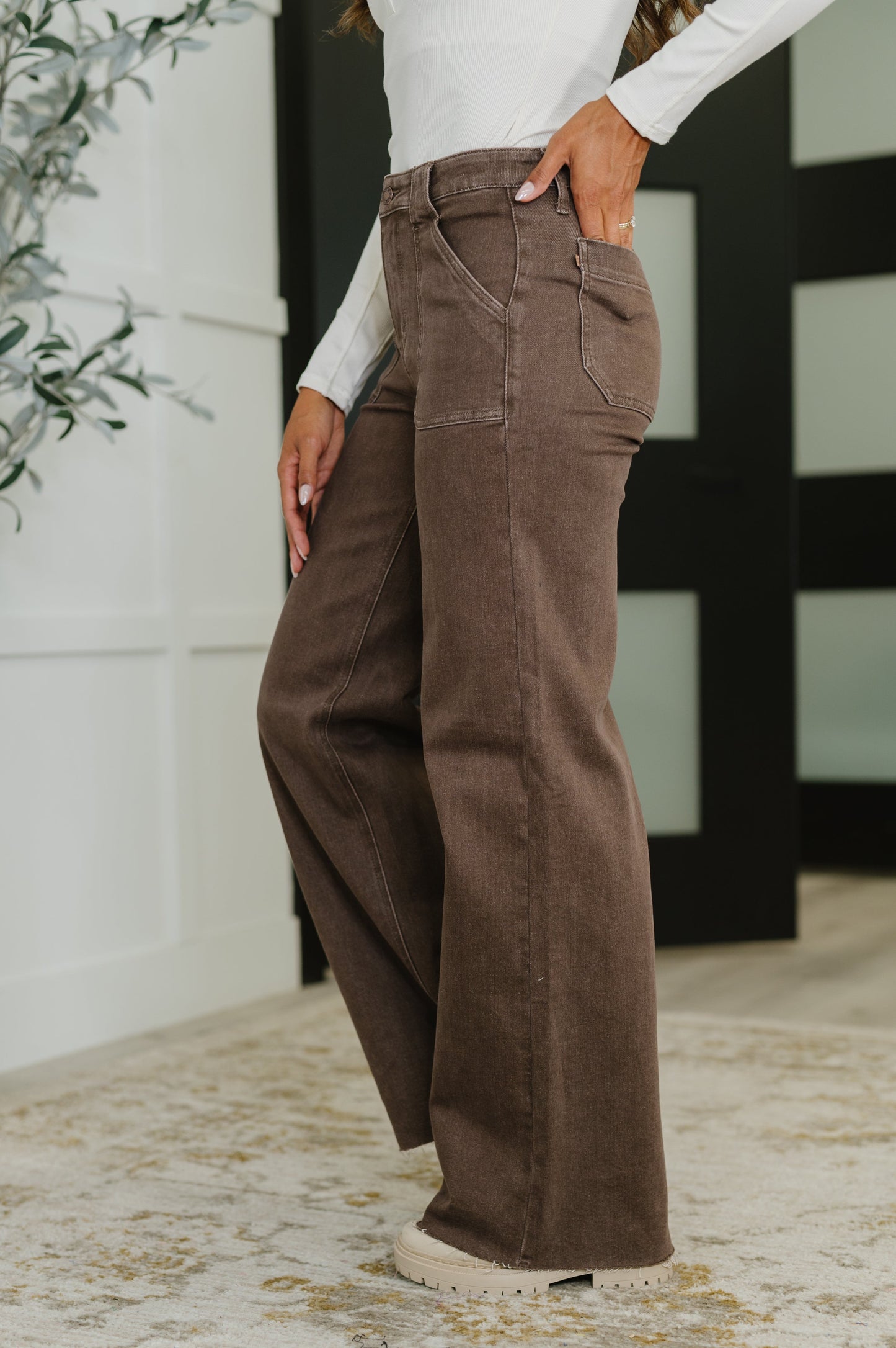 Andy High Waist Retro Wide