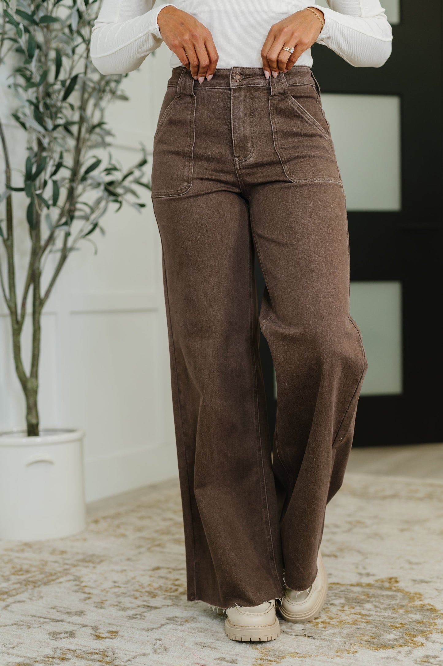 Andy High Waist Retro Wide