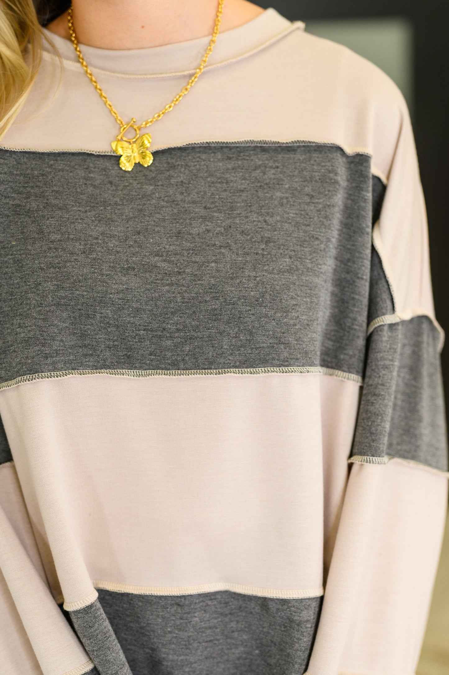 Two-Tone Drop Shoulder