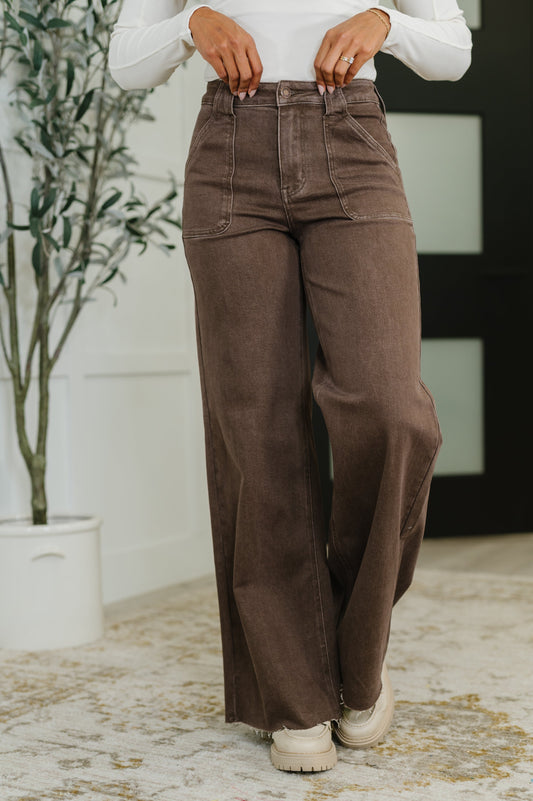 Andy High Waist Retro Wide